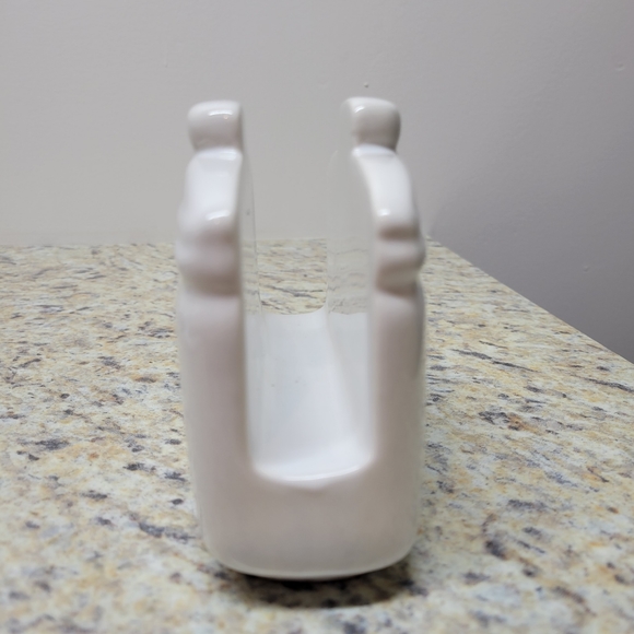 SOLD                                     Country Sunflower Ceramic Napkin Holder - Picture 4 of 5